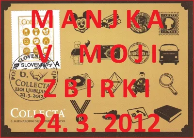 POŠTA SLOVENIJE NA SEJMU COLLECTA 2012